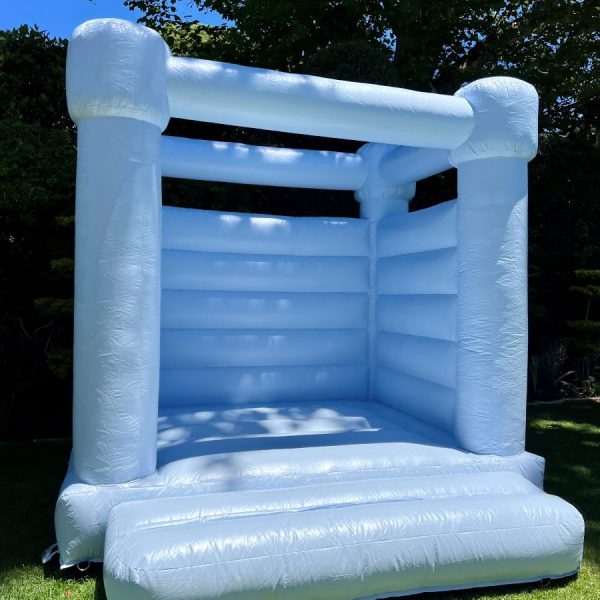 Small baby blue jumping castle