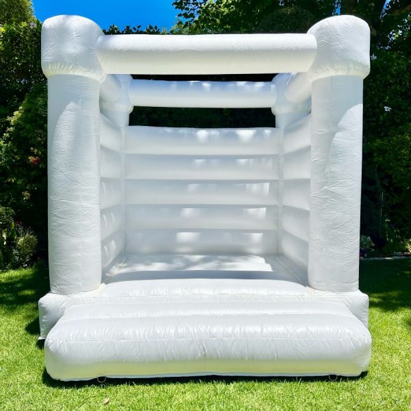 Small white jumping castle